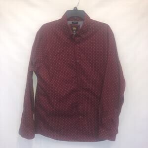 Lee Cotton Blend XL Long Sleeve Button Down Button Front Shirt